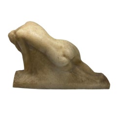 Stein-Komposit- weibliche Statue „The Awakening“ von Vincent Glinsky