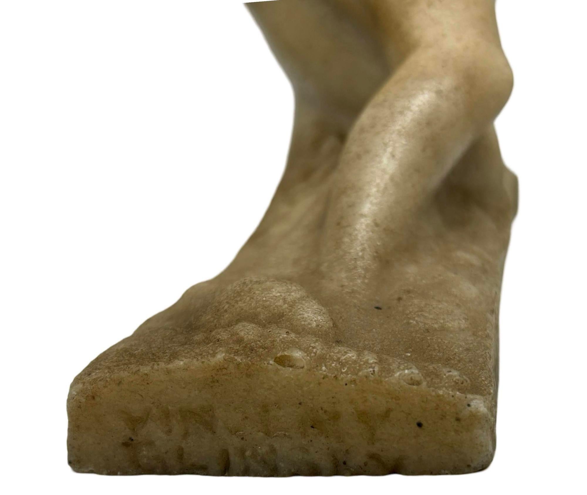 Pietra Statua femminile composita in pietra 