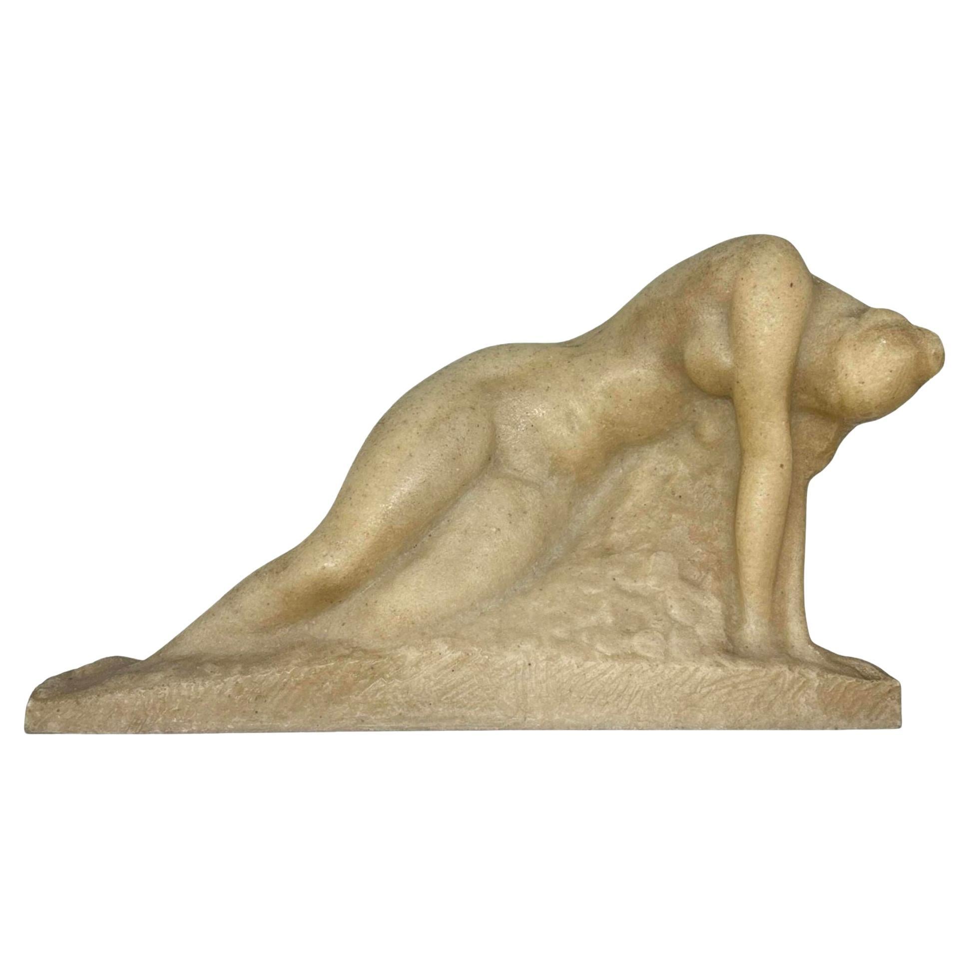 Statua femminile composita in pietra "The Awakening" di Vincent Glinsky in vendita