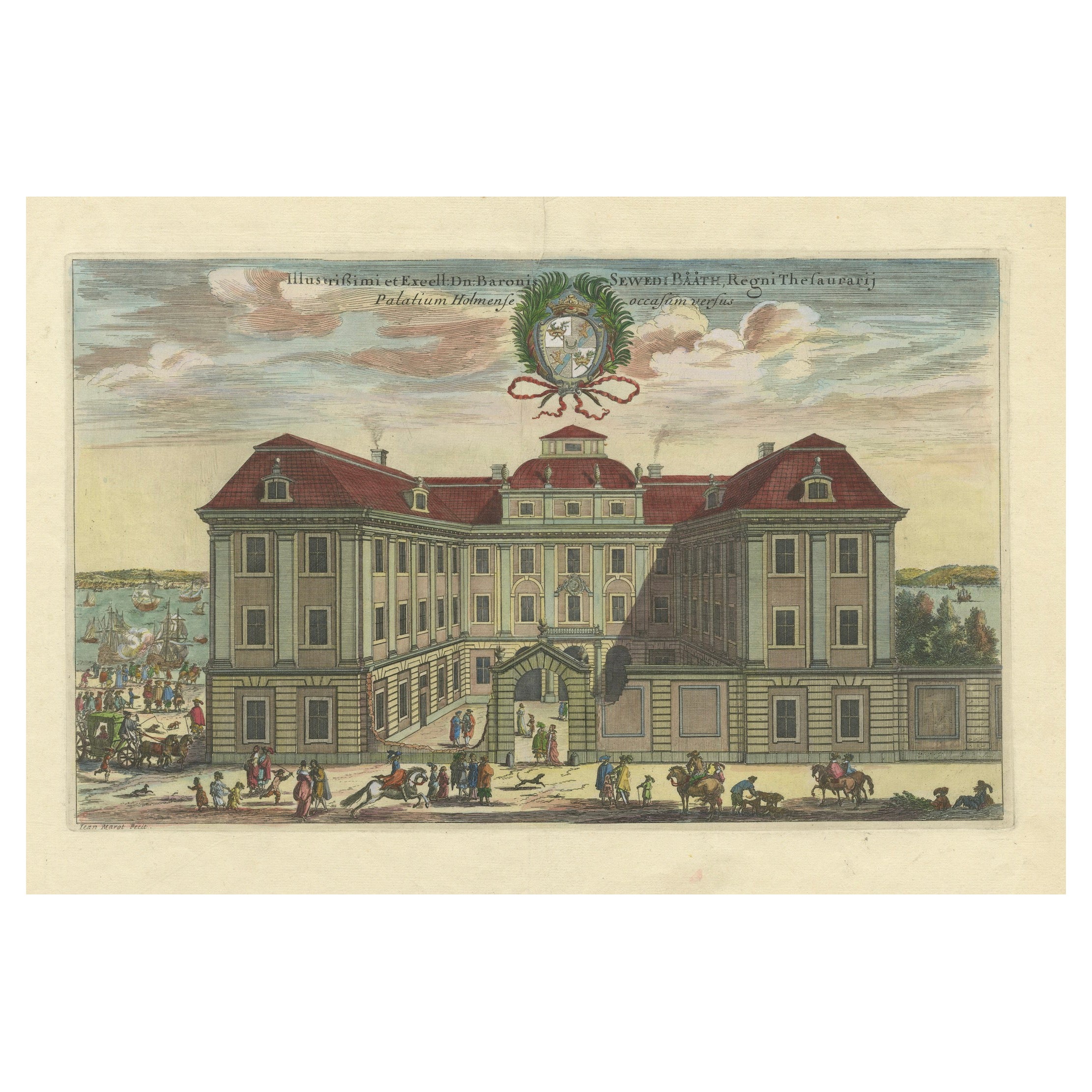 The Bååtska Palatset: A Stockholm Treasure by Dahlbergh, 1707