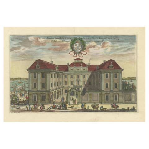 The Bååtska Palatset: A Stockholm Treasure by Dahlbergh, 1707