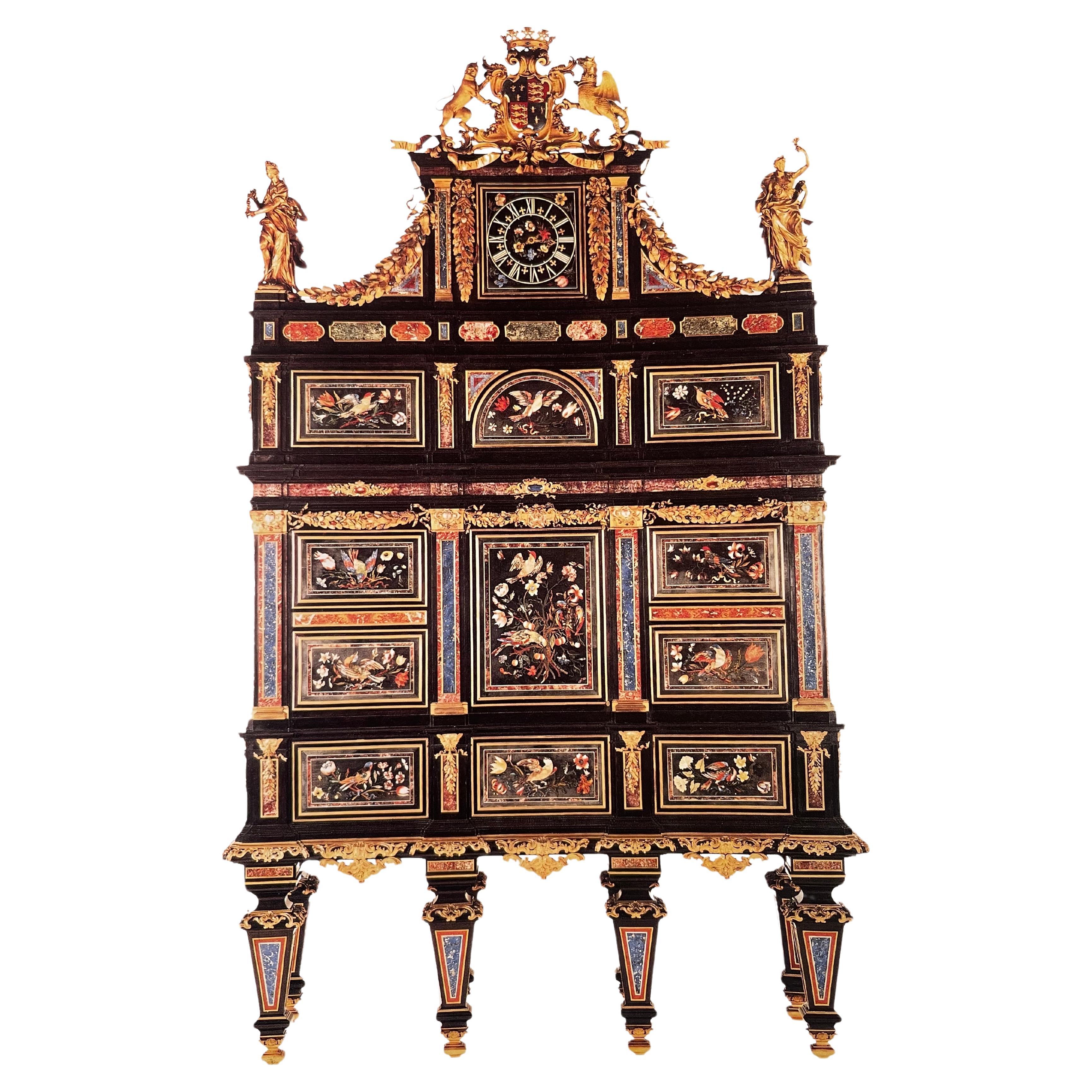The Badminton Cabinet - Reproduction of the original 1950 Italy For Sale