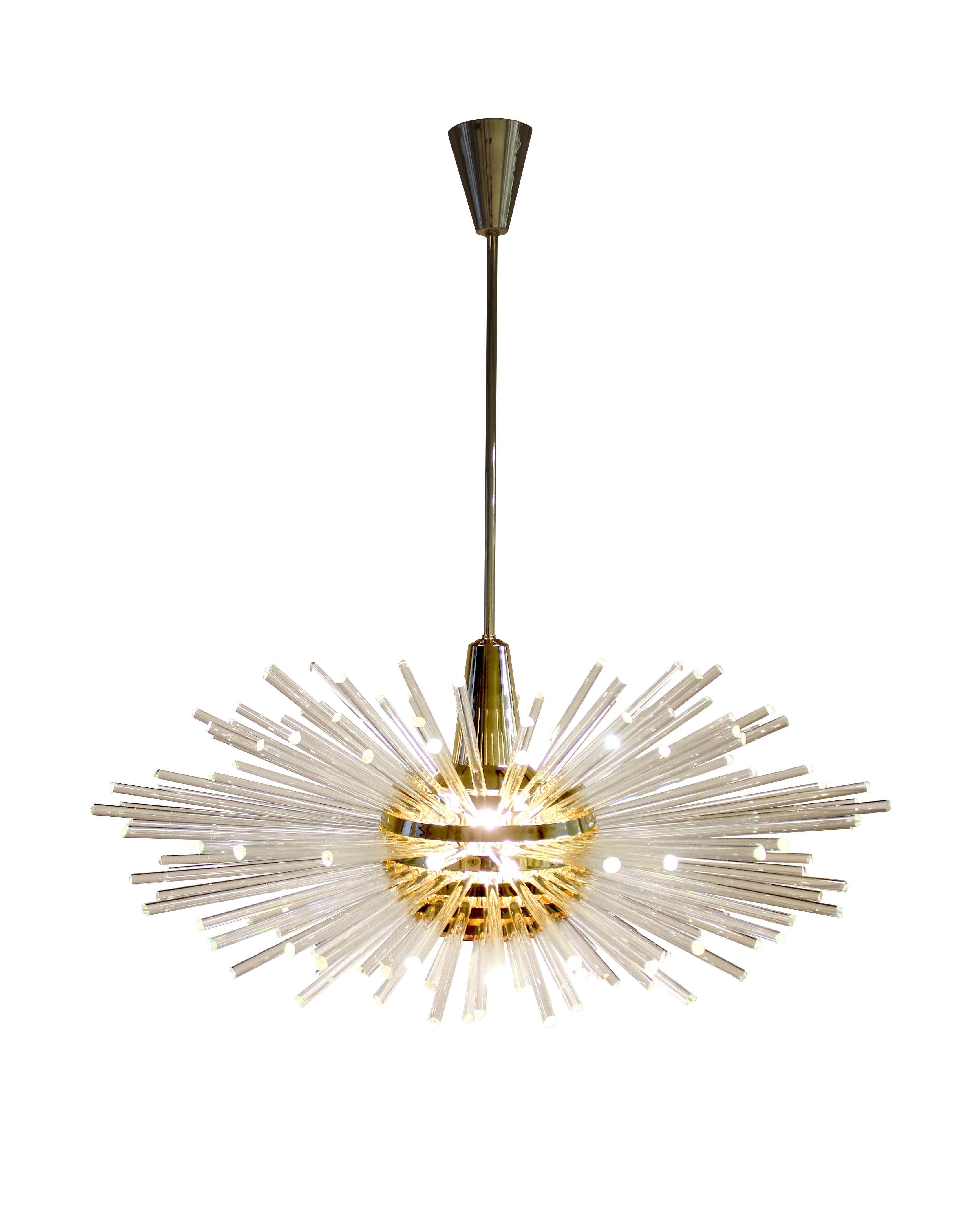 Modern The Bakalowits world famous 1960 model Miracle chandelier For Sale