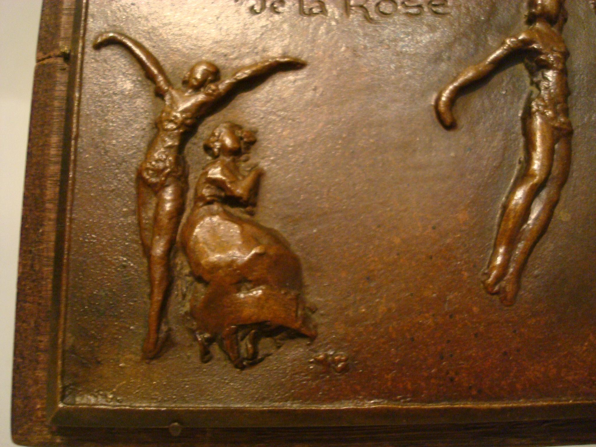 Ballet Russian Dansers Bronze Relief Plaque by Maurice Charpentier-Mio 8