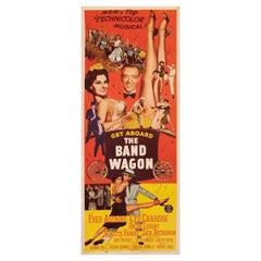 Vintage The Band Wagon 1953 U.S. Insert Film Poster