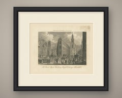 The Bank, Bank Buildings, Royal Exchange and Cornhill, 1804