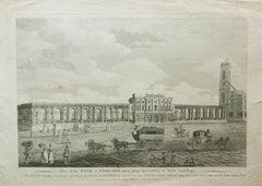 The Bank of England, London. With Additions By Sir John Soane. Dated 1800
