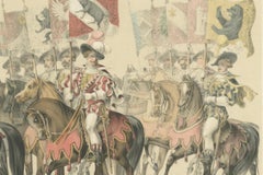 The Banner Bearers of Bern – A Grand Cavalcade of Swiss Heraldry, 1855