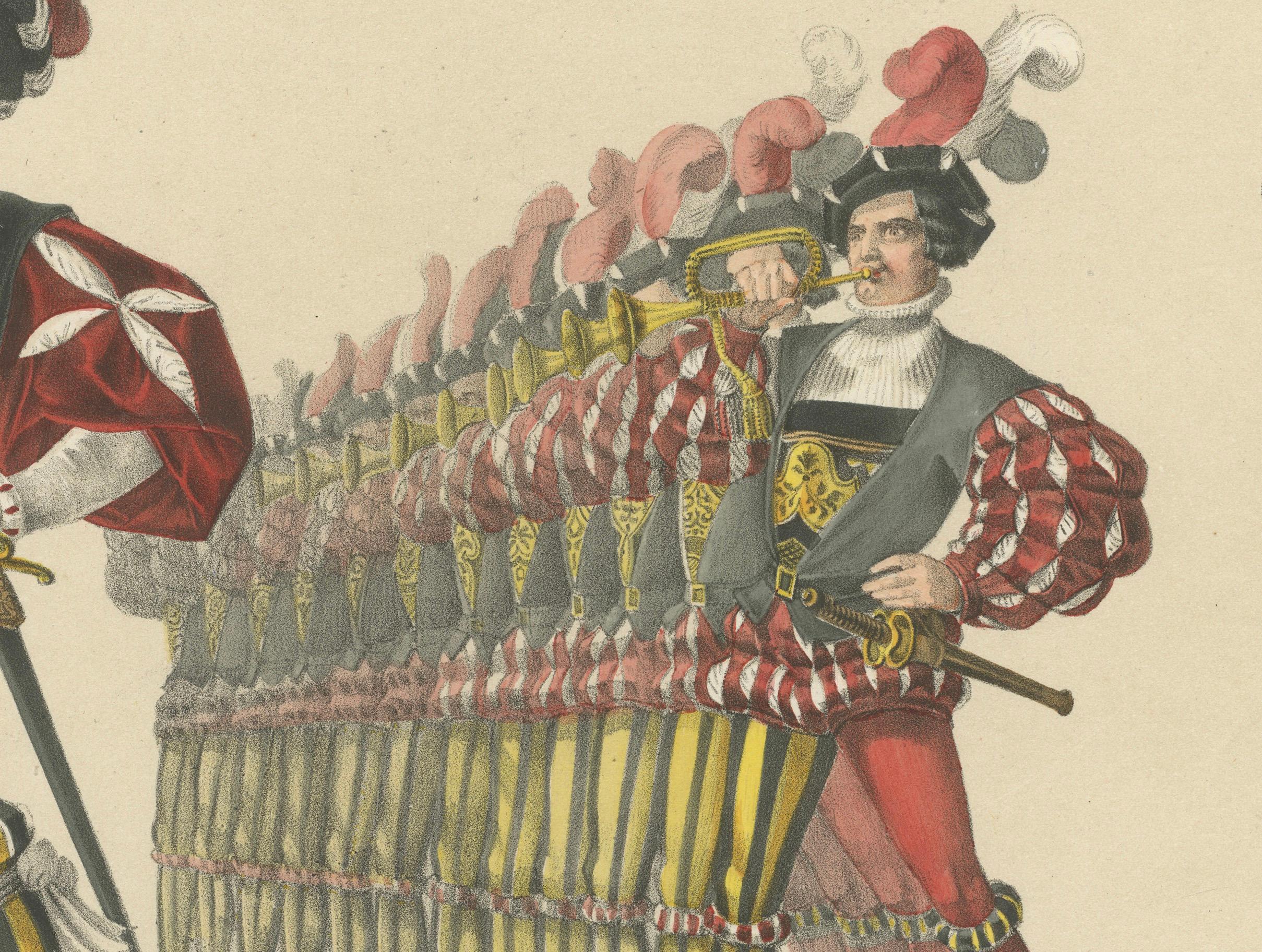 The Banner of the Swiss Confederation & William Tell - Eine nationale Hommage, 1855 (Mittleres 19. Jahrhundert) im Angebot