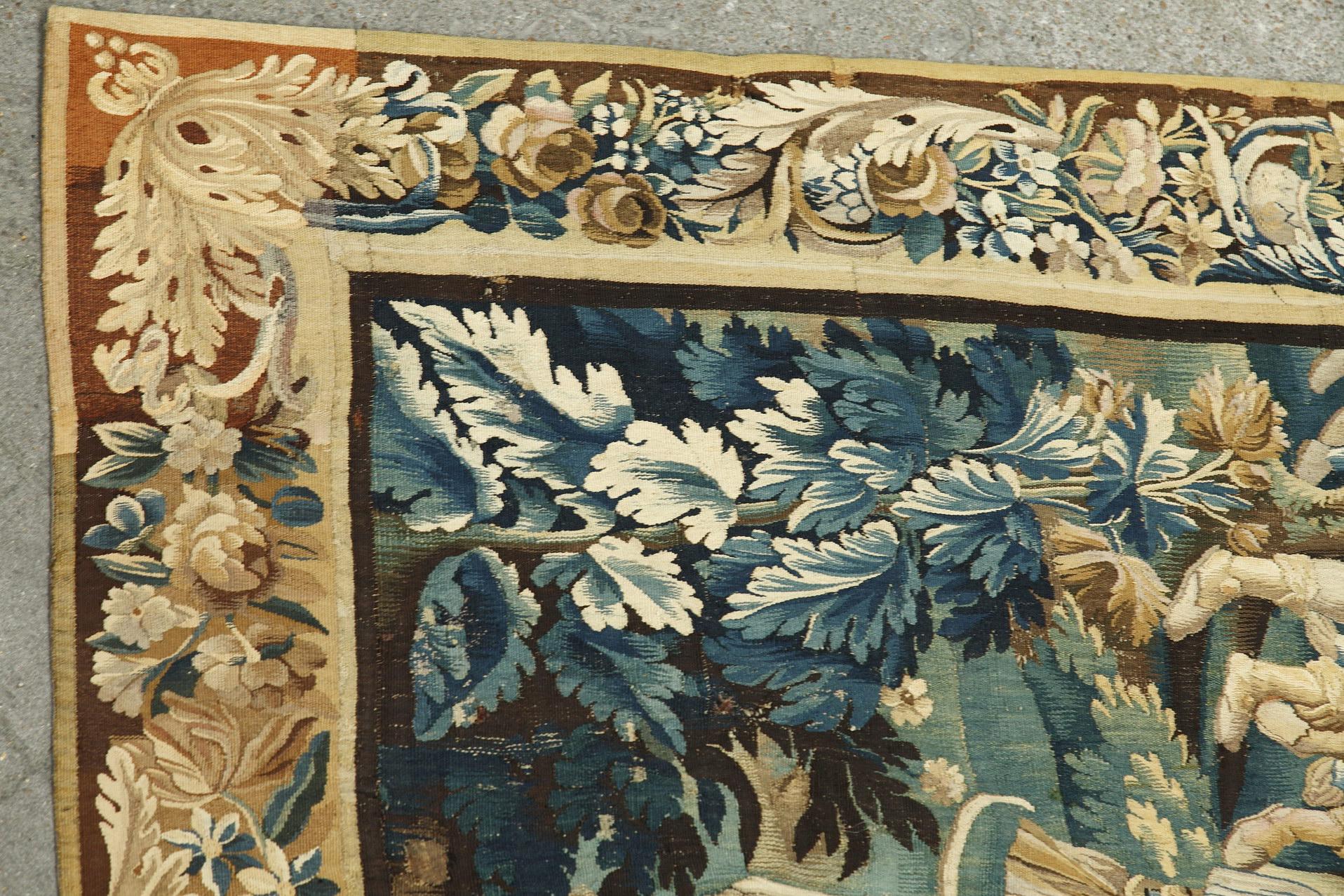 Aubusson-Wandteppich „Der Bankett von Kleopatra“, Frankreich, 18. Jahrhundert im Angebot 1
