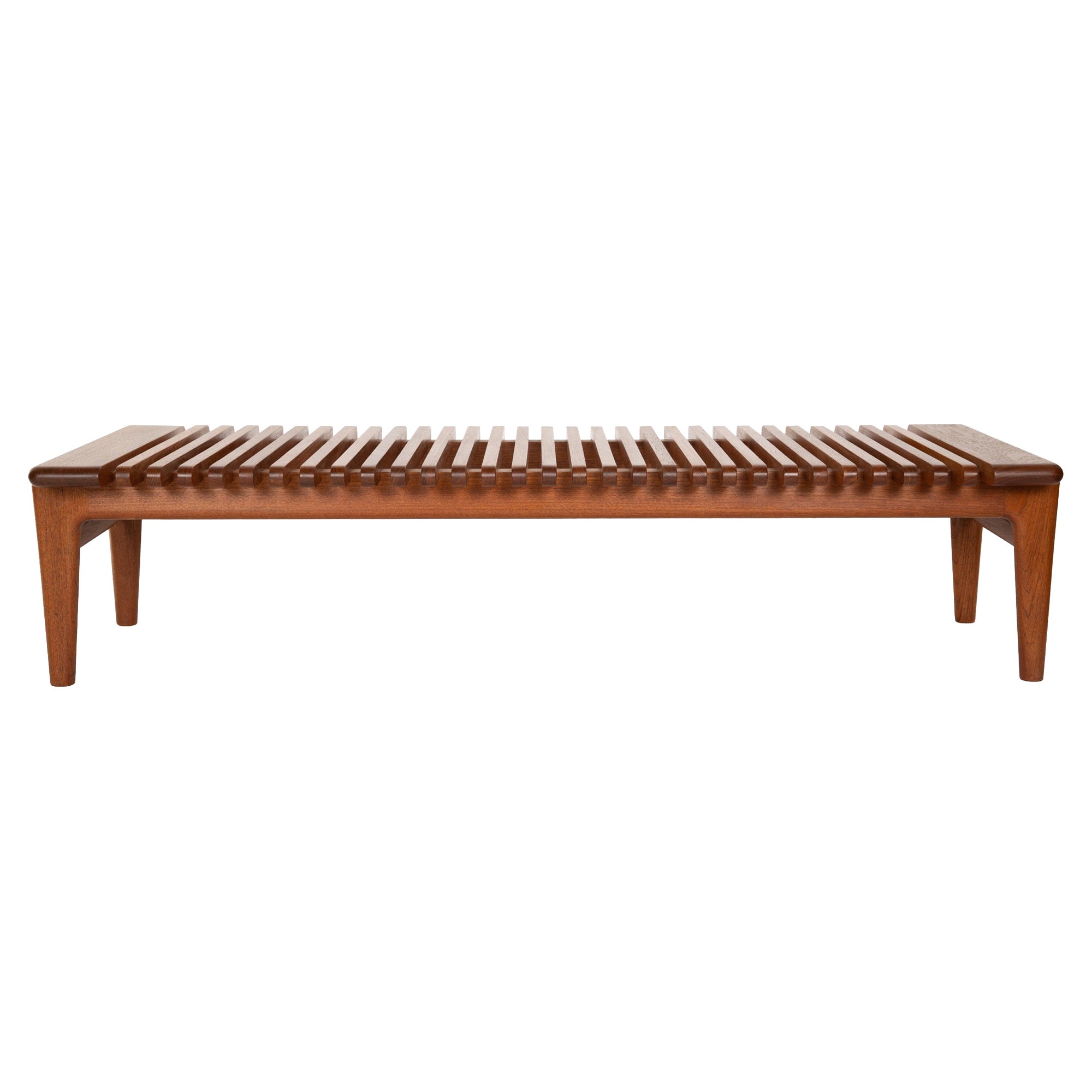 Le banc de bar de Hans J. Wegner pour Johannes Hansen