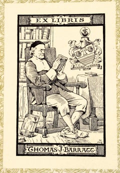 Barbizon School of Painters: Corot by David Thomson, Bookplate Thos. Barratt