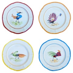 Piatto da insalata in ceramica dipinto a mano The Barn - Set di 4 pezzi