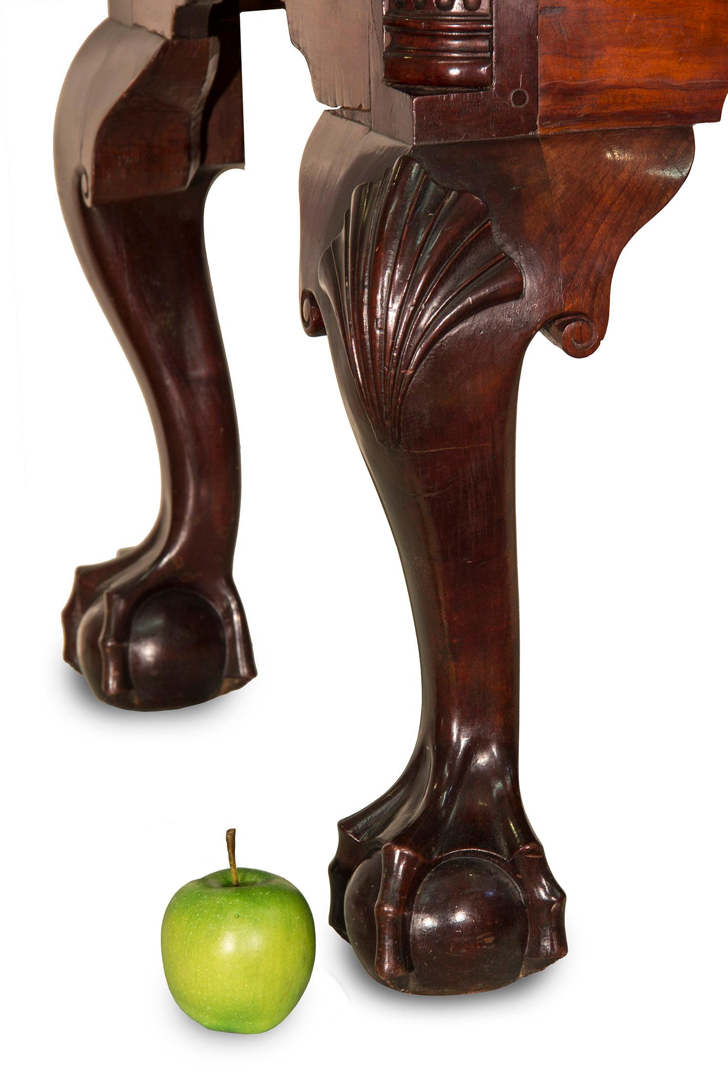 The Baron Steigel Chippendale Carved Mahogany Highboy, Philadelphia, circa 1755 For Sale 3