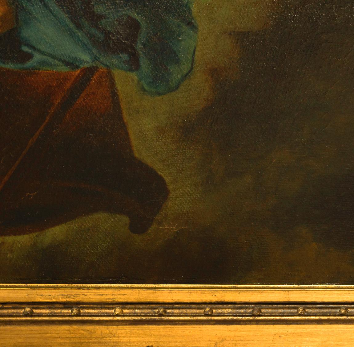 A olio La Barcaccia di Dante Pittura ad olio dopo Eugéne Delacroix in vendita