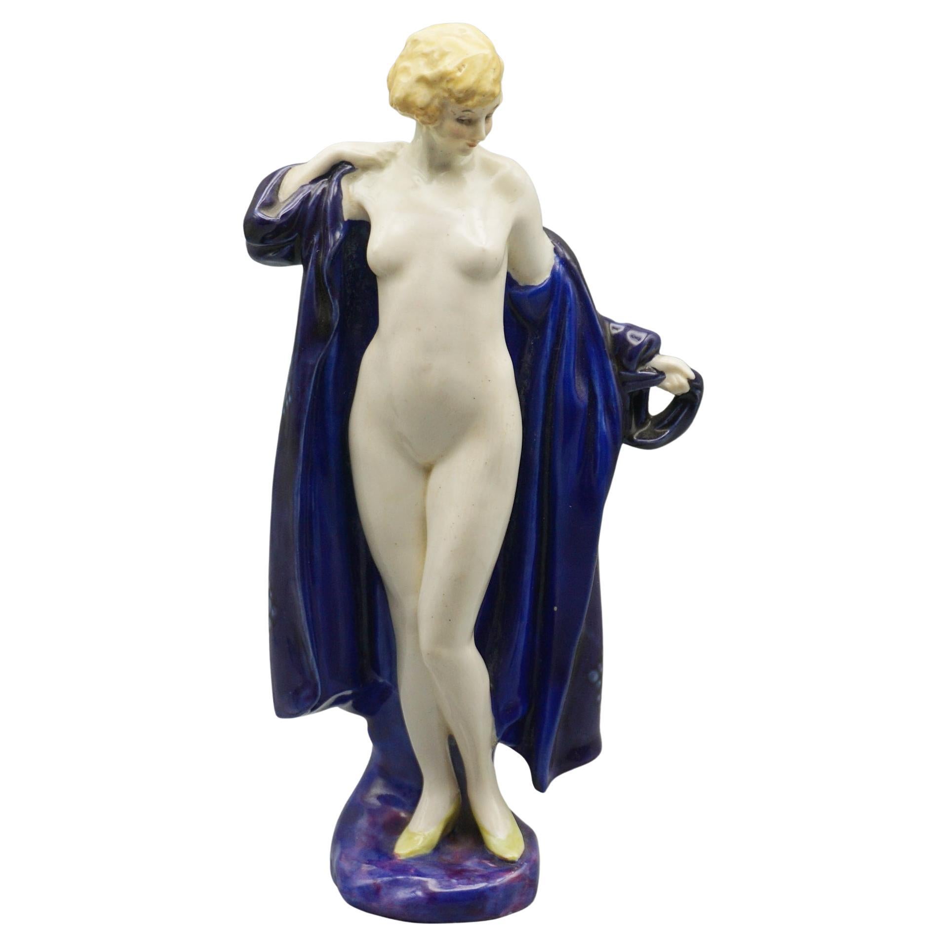 
The Bather
 Ceramic Figure Designed by Leslie Harradine for Royal Doulton 1920