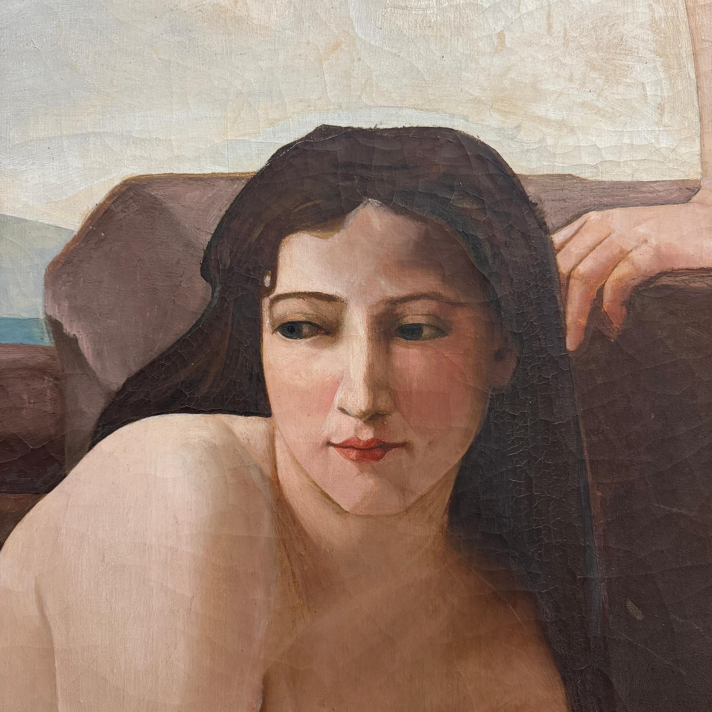 Die Badenden von Eric John Youngquist, ca. 1920er Jahre (amerikanisch) im Angebot