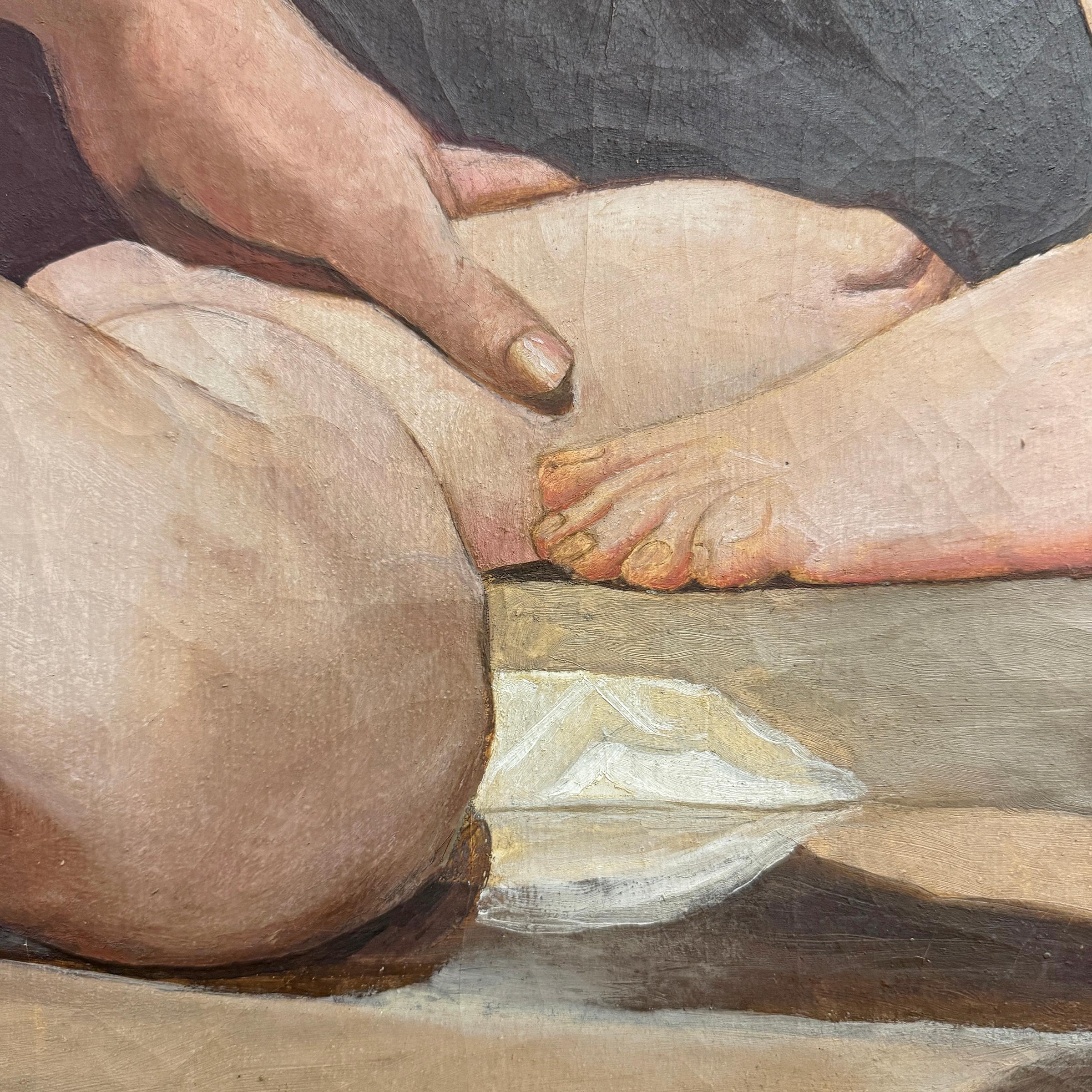 Die Badenden von Eric John Youngquist, ca. 1920er Jahre (Frühes 20. Jahrhundert) im Angebot