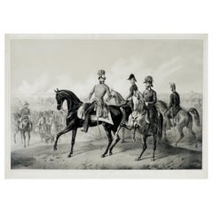 La battaglia di Custoza, 25 luglio 1848: Gli ufficiali in comando guidano la carica, 1850
