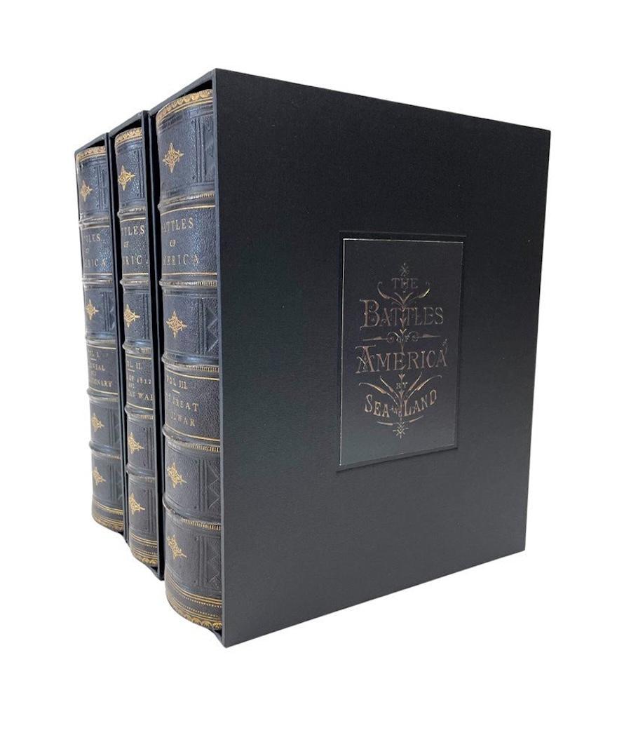 Victorian The Battles of America by Sea and Land by Robert Tomes and John Laird Wilson For Sale