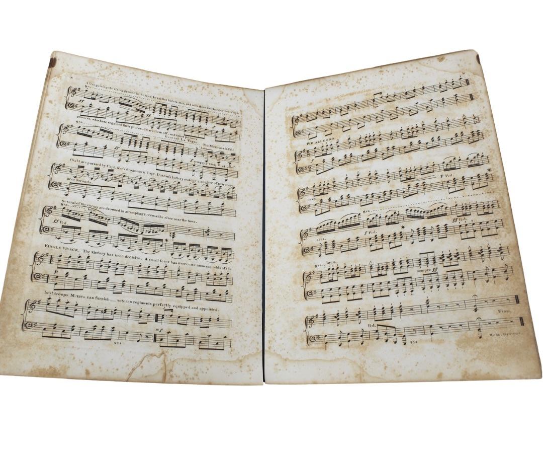 Victorien Les batailles de Palo Alto et de Resaca De La Palma, une délimitation musicale de Grobe en vente