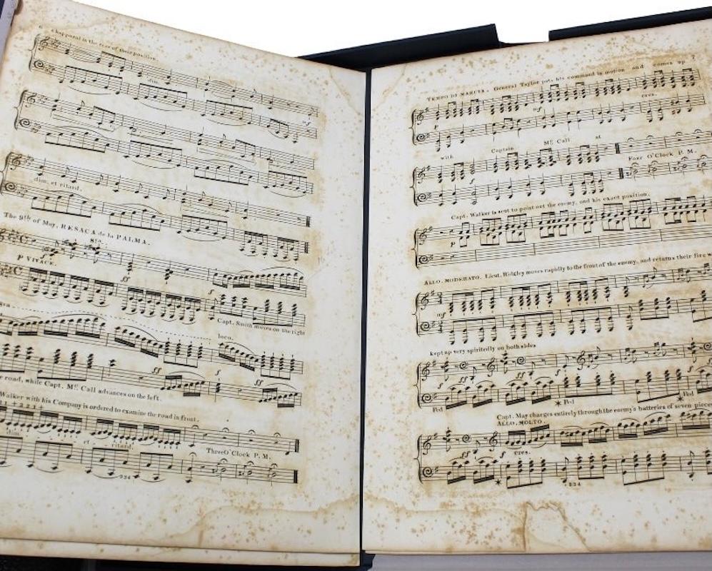 Américain Les batailles de Palo Alto et de Resaca De La Palma, une délimitation musicale de Grobe en vente