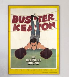 El mayordomo batallador (Buster Keaton) Póster original de época