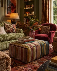 The 'Bazaar' ottoman footstool