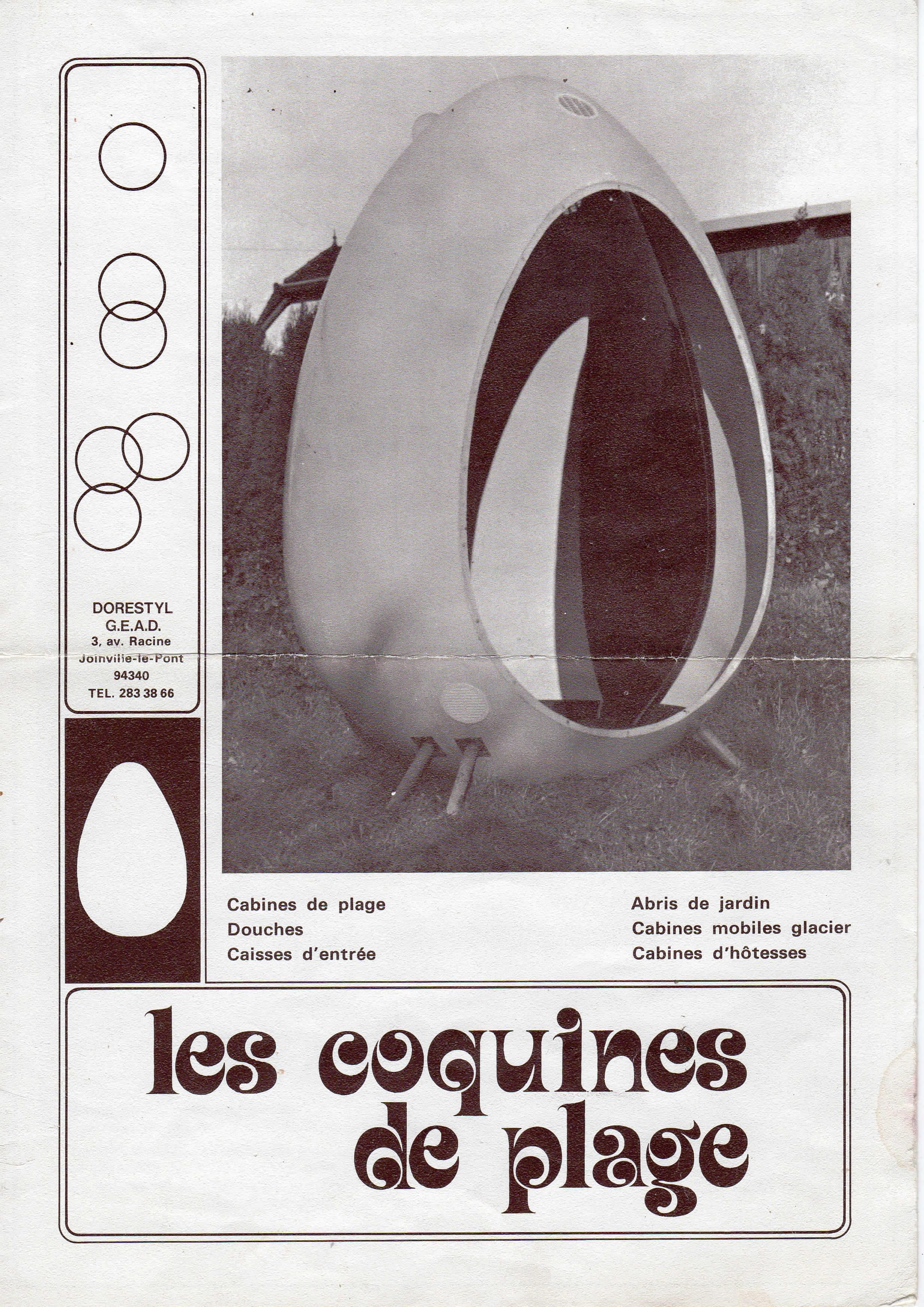 French The beach cabin 'La Coquine