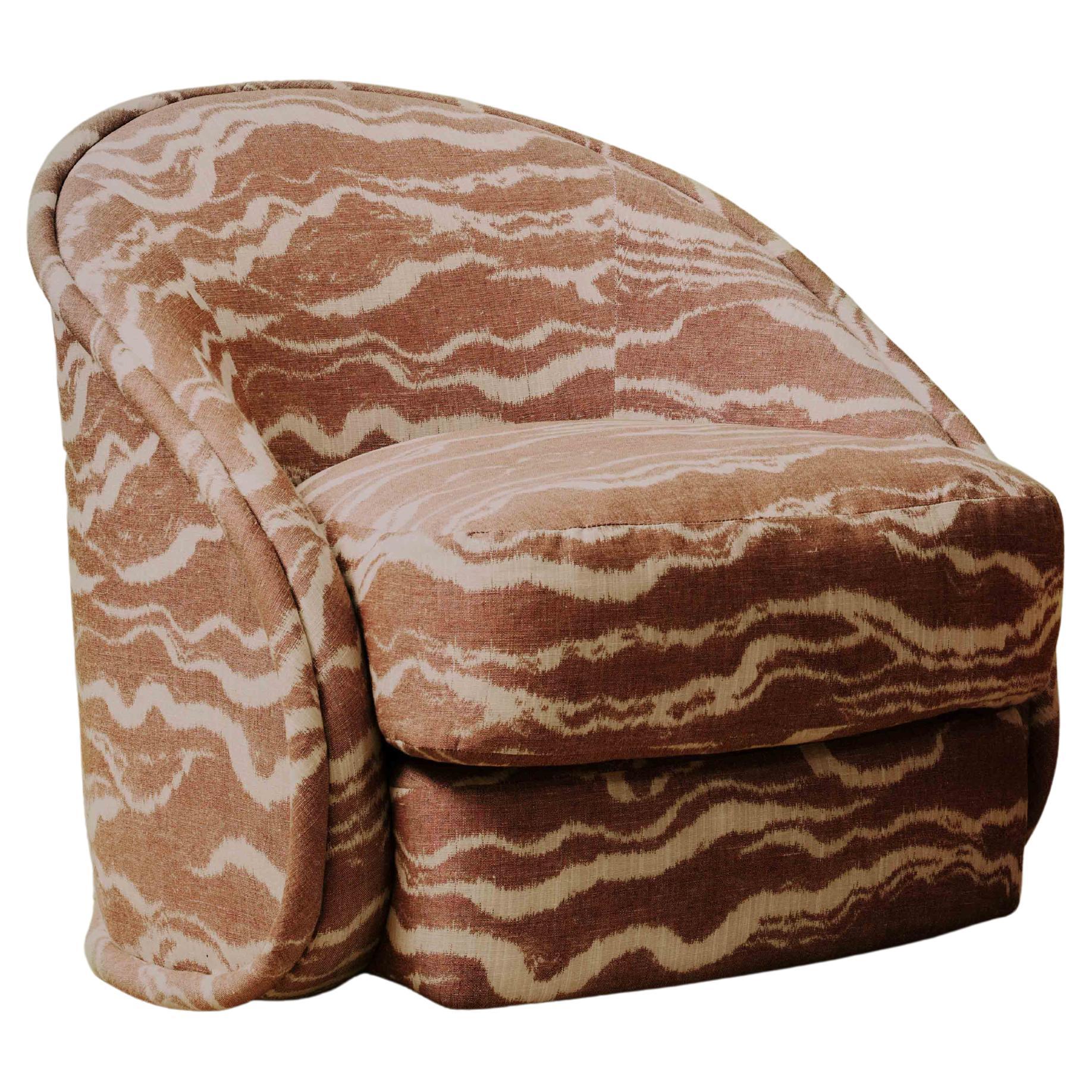 The Beak Chair in Odessa Ember by Sister by Studio Ashby For Sale