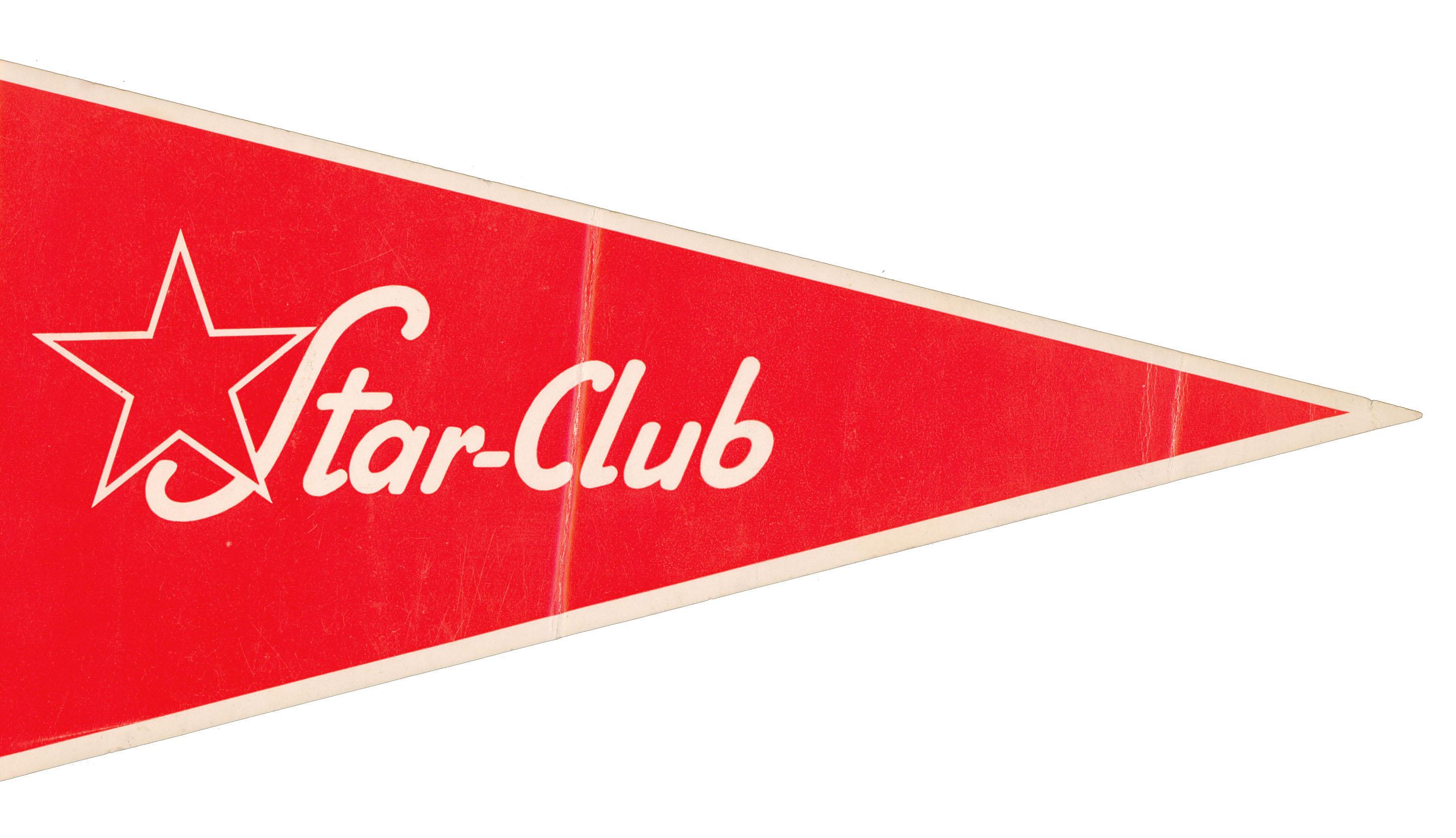 European The Beatles 1960s Star-Club Hamburg Banner For Sale