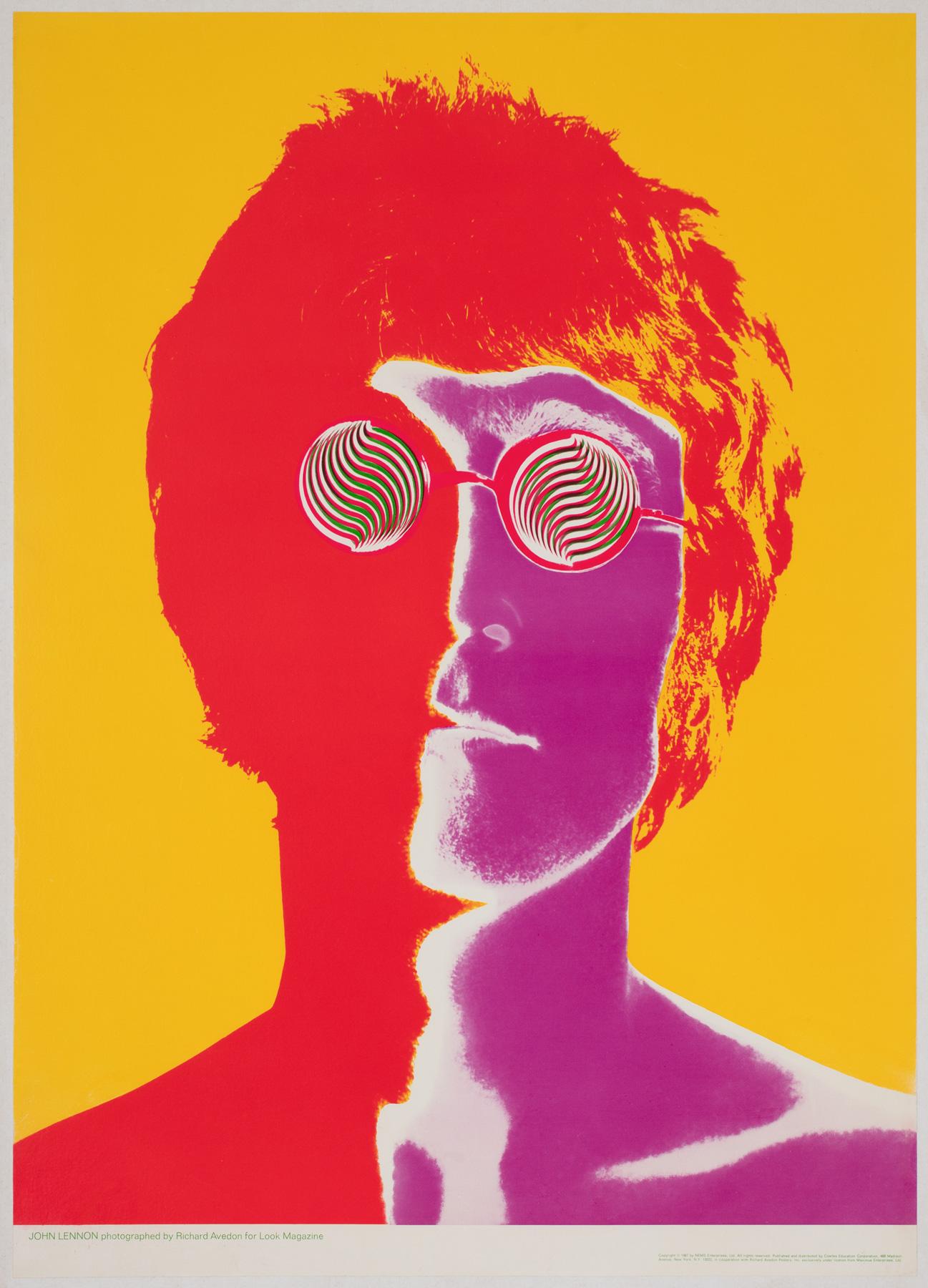 The Beatles 1967 Special Look Magazin Offset-Lithographie-Poster, Avedon (20. Jahrhundert) im Angebot