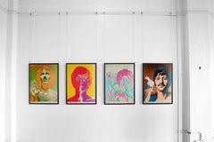 The Beatles 1967 Special Look Magazine Offset Lithographs Posters, Avedon