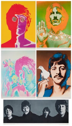 The Beatles 1967 Special Look Magazine Offset Lithographs Posters, Avedon