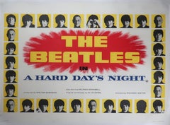 The Beatles - A Hard Day's Night Original Poster, 1965