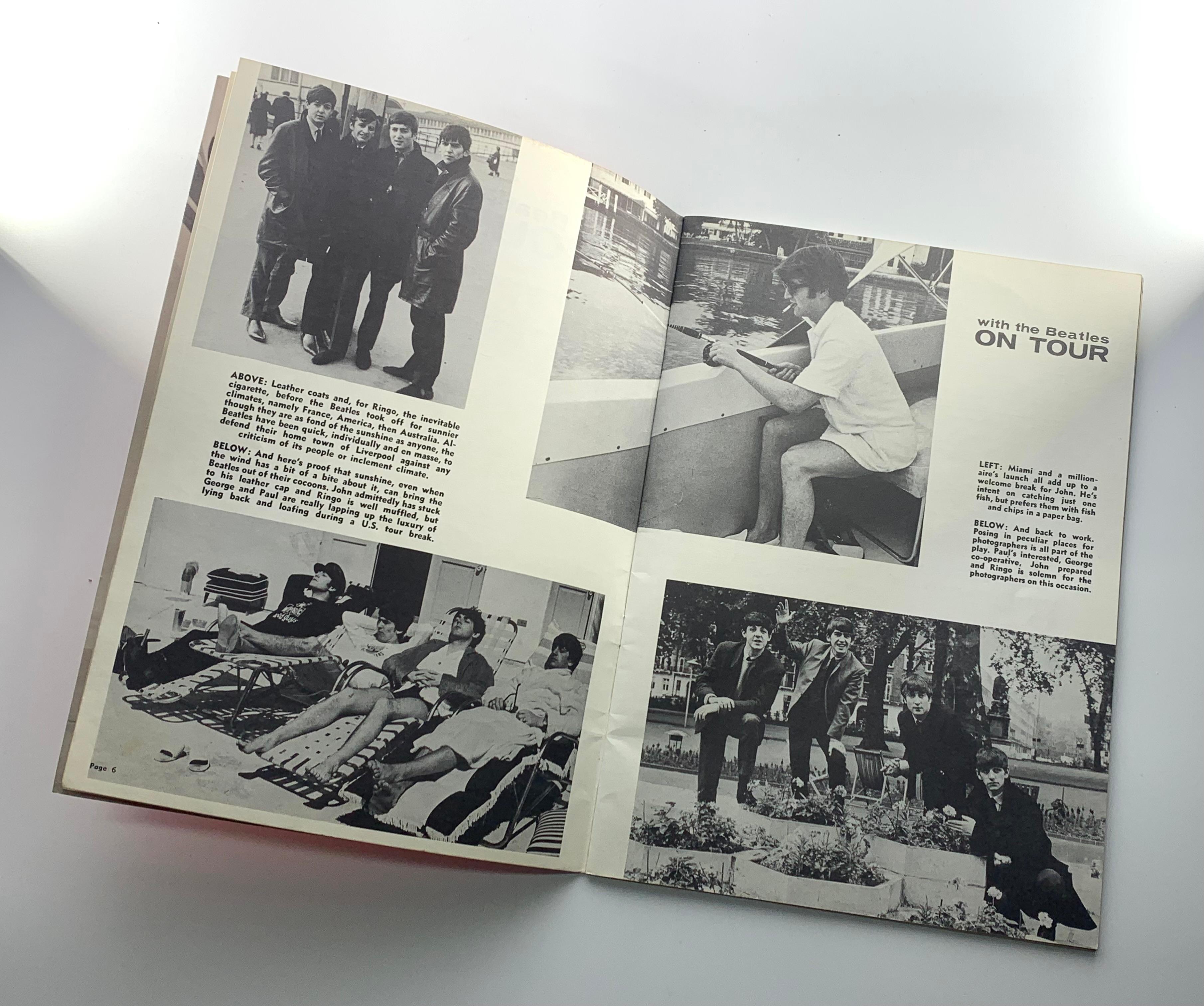 The Beatles Australian Tour 1964 Official Souvenir booklet. For Sale 3