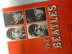 Livret souvenir officiel de la tournée australienne des Beatles en 1964.