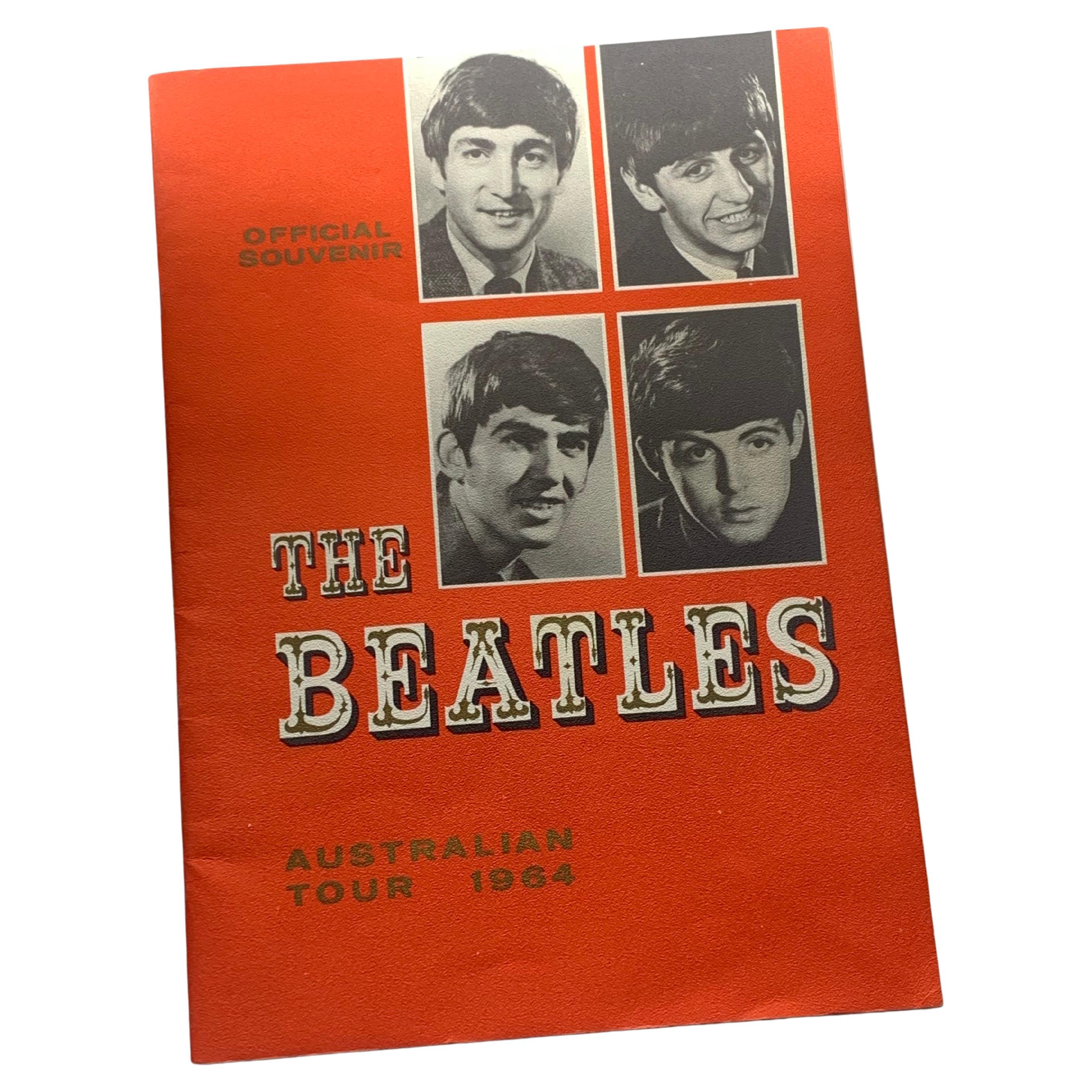 The Beatles Australian Tour 1964 offizielles Souvenir-Bücherregal.