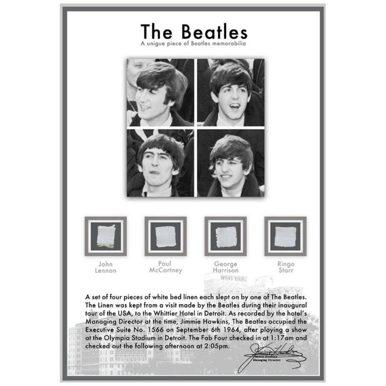 The Beatles Bed Linen For Sale at 1stdibs