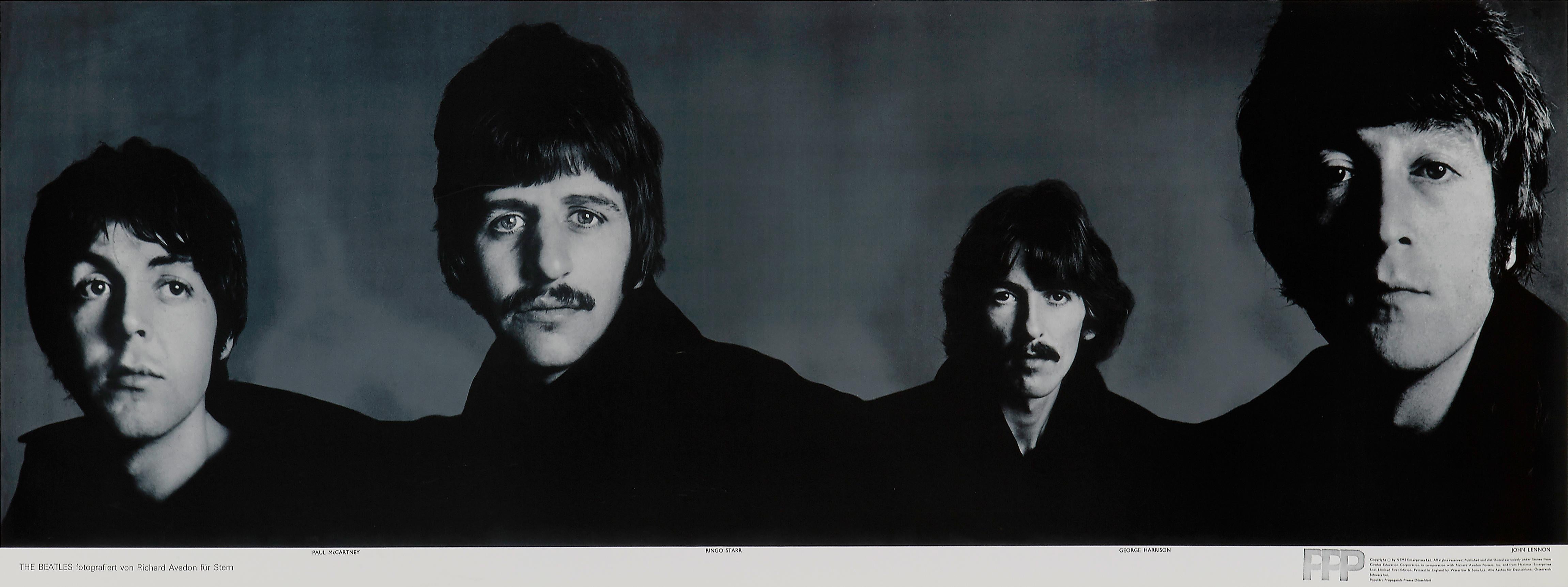 'The Beatles' Complete Set of Five Promotional Posters by Richard Avedon, 1967 For Sale 7