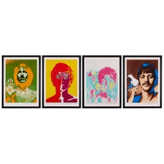 'The Beatles' Complete Set of Five Promotional Posters by Richard Avedon, 1967