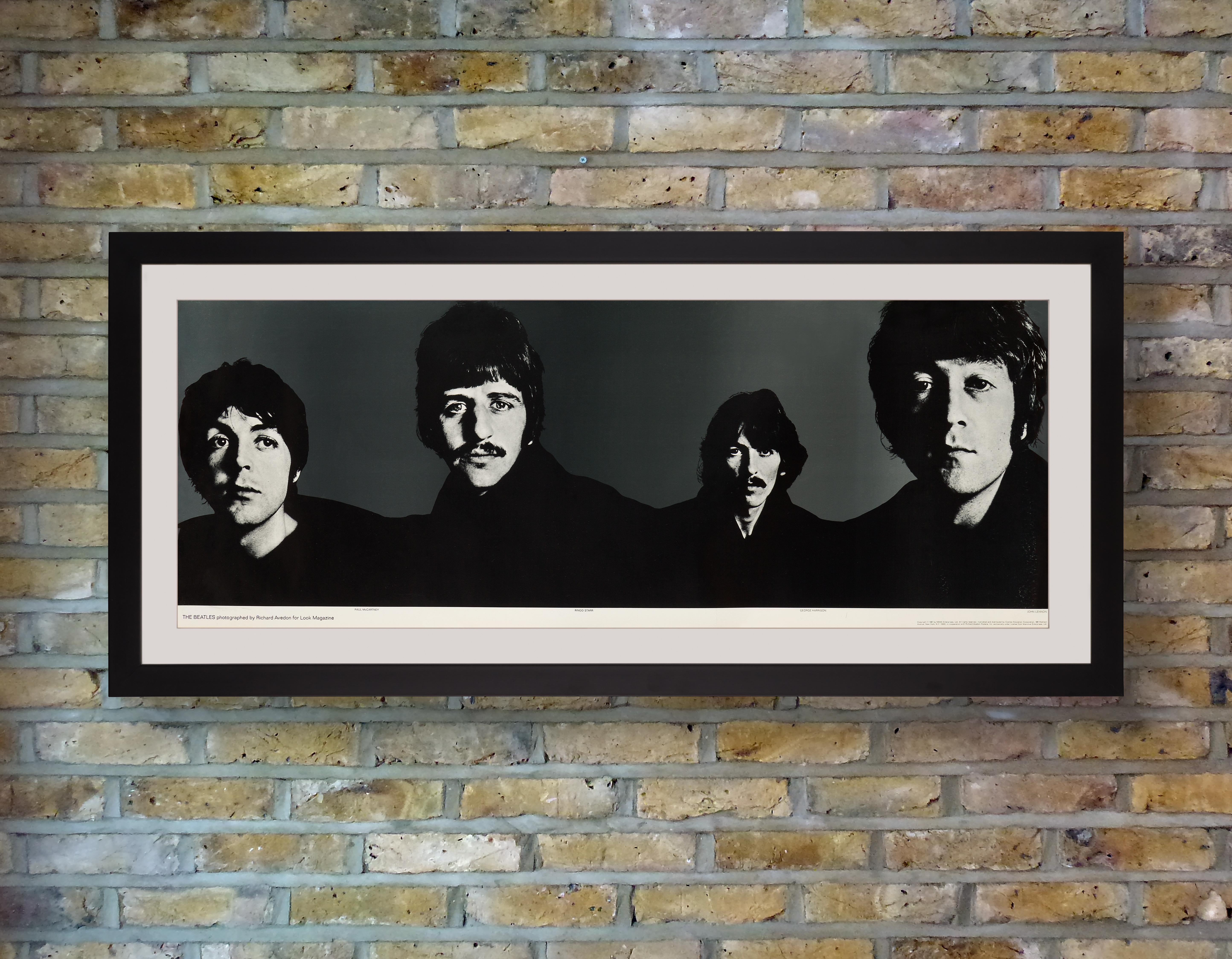 The Beatles Original Vintage Banner Poster by Richard Avedon, 1967 at ...