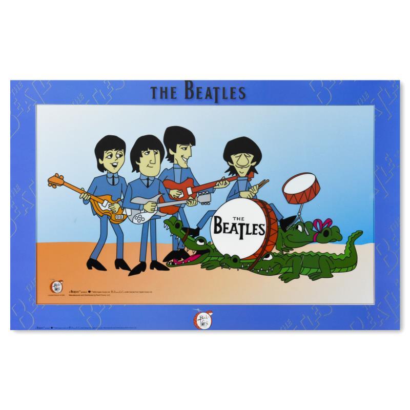 The Beatles Print - "Mop Tops and Crocs" Limited Edition Sericel