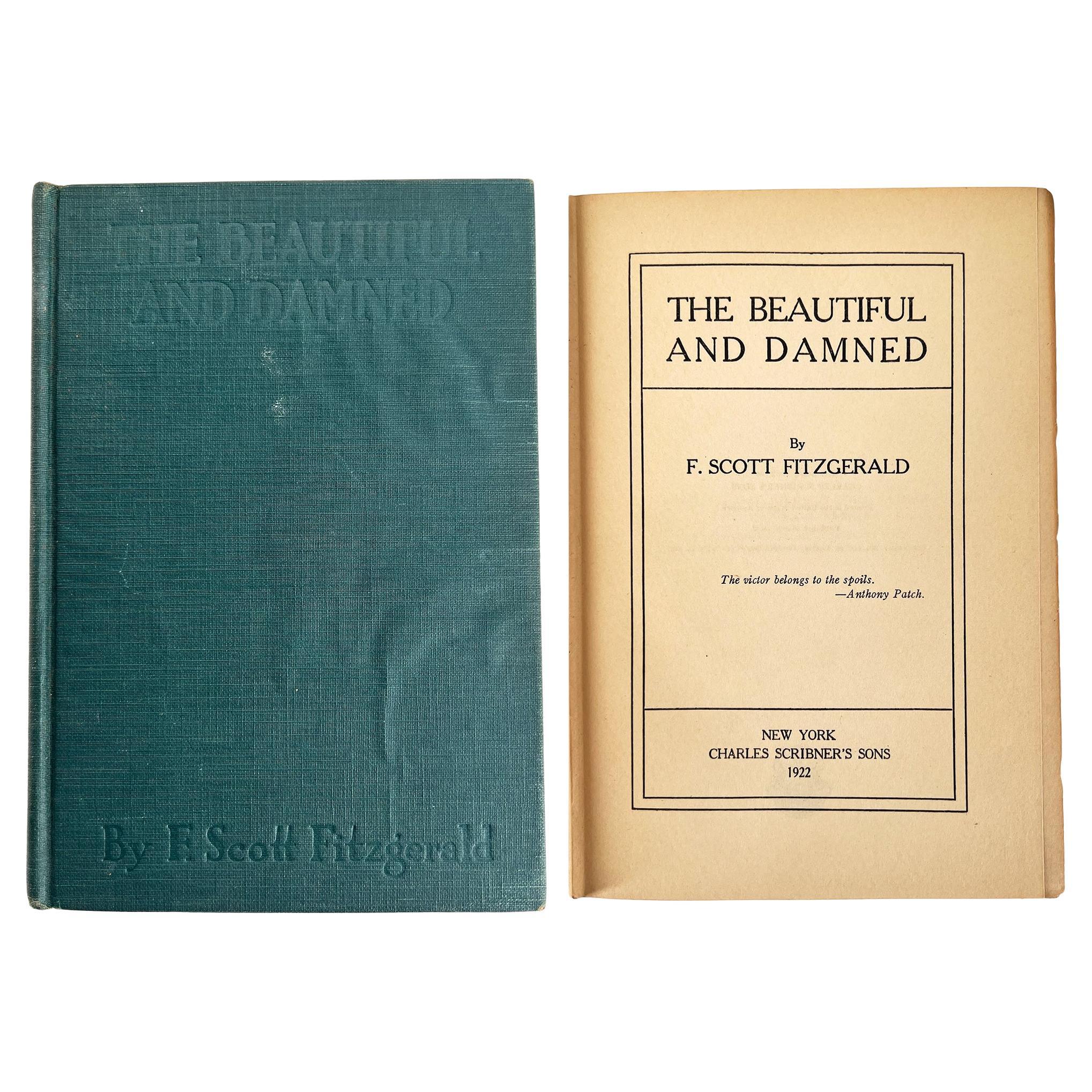The Beautiful and Damned by F. Scott Fitzgerald – FIRST EDITION, First printing