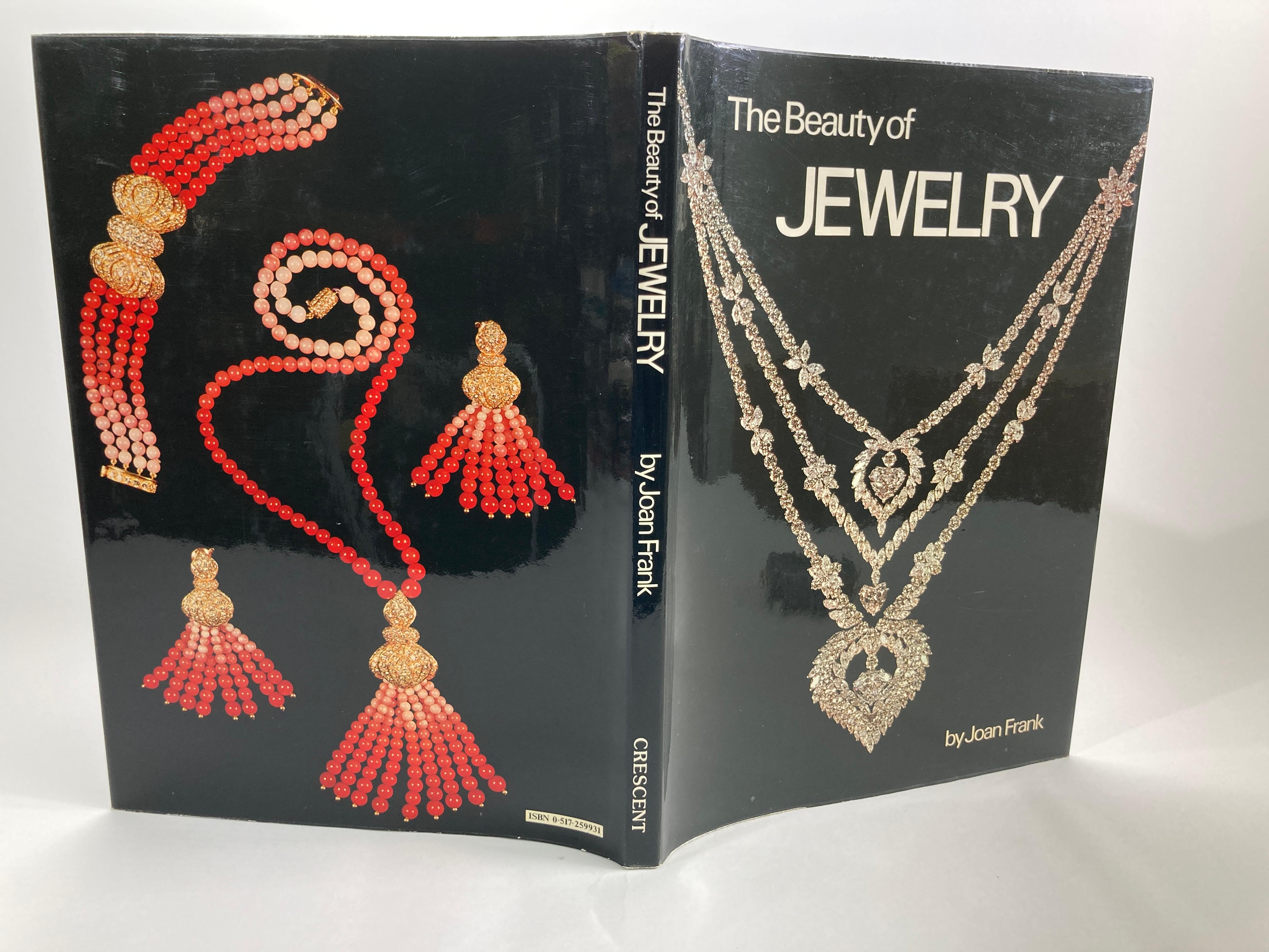 Women's or Men's The Beauty of Jewellery by Joan Frank Hardcover Book 1979 For Sale