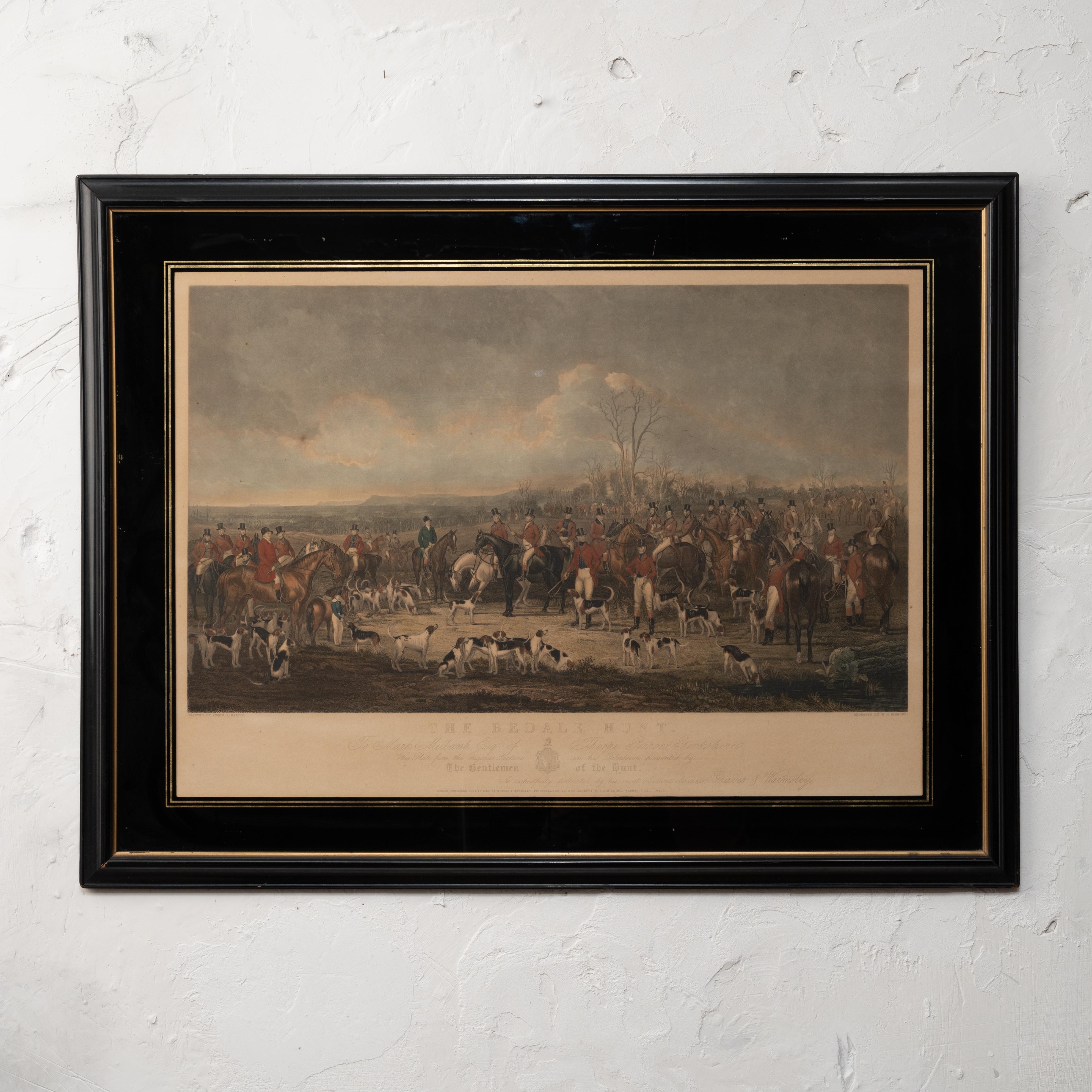 William Henry Simmons
(British, 1811-1882)

Hand-tinted engraving after a painting by Anson Ambrose Martin.

sight: 29 ½ by 20 ½ inches
frame: 37 by 28 inches

