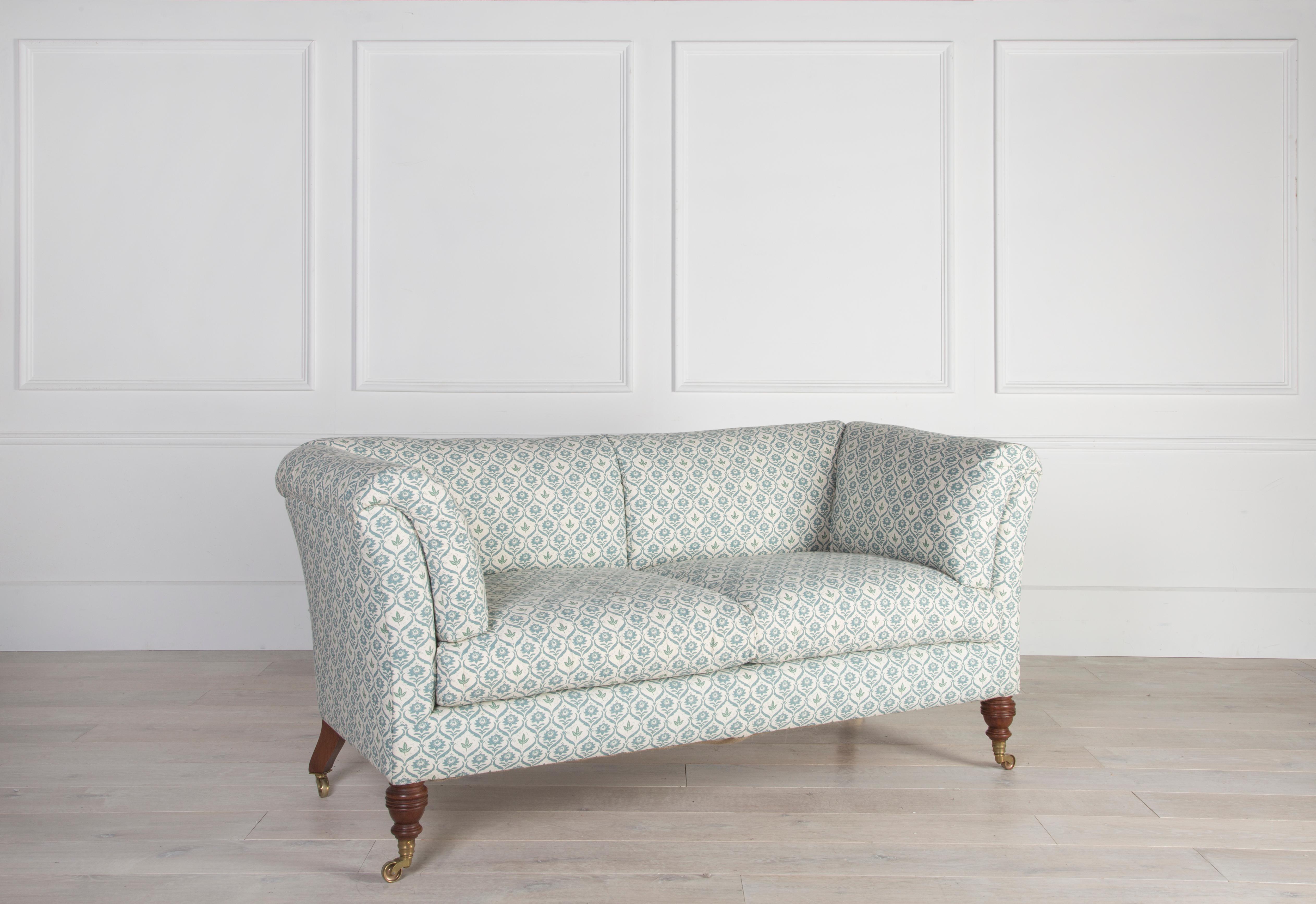 The Belmont sofa is based on the most elegant of the Howard & Son's models; The Baring. With a high down content in seat, back, and arm cushions, this sofa is the perfect mix of timeless design and comfort.

We build our Belmont up from a hardwood