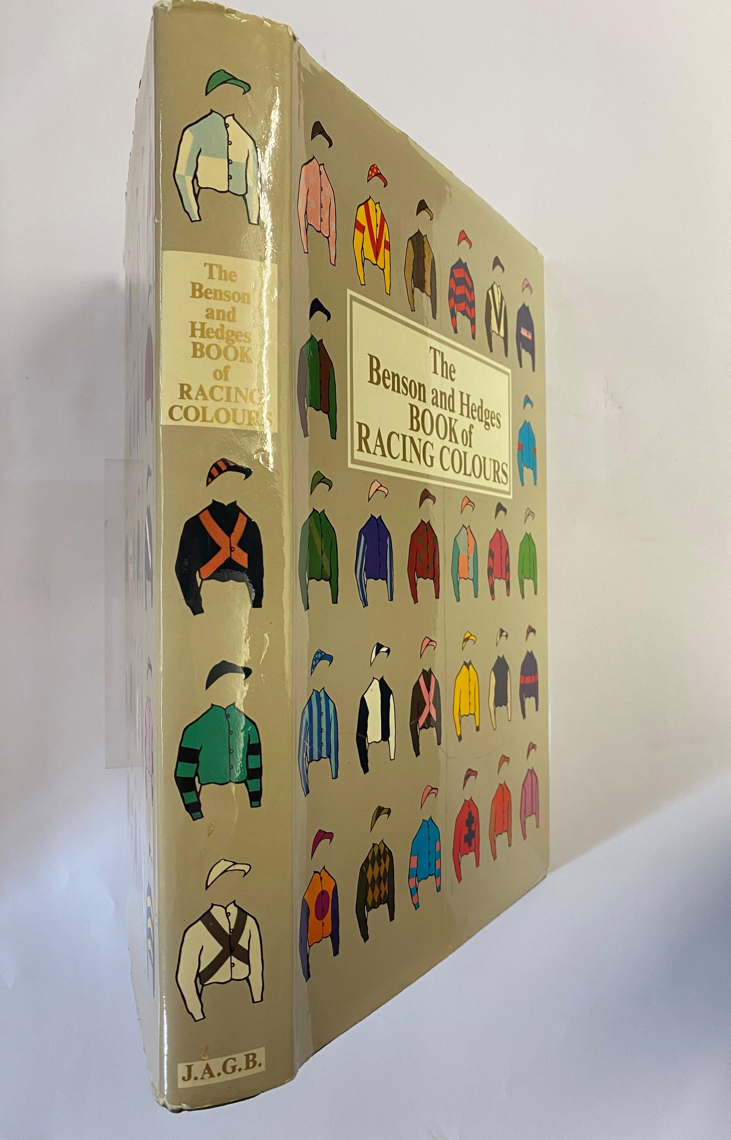 Benson and Hedges Book of Racing Colours (Book) For Sale 3