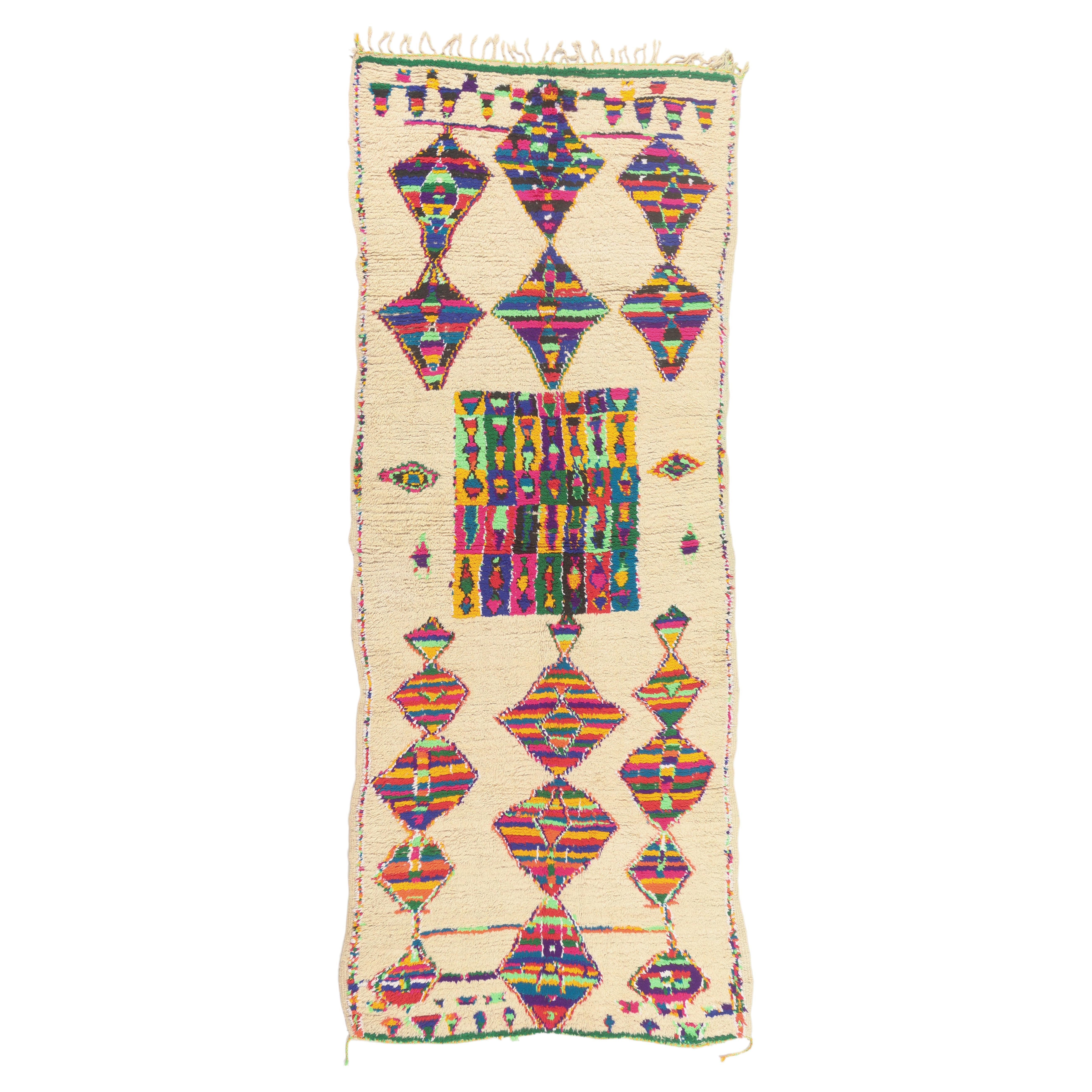 The Berber Legacy: A Vintage Azilal Moroccan Masterpiece of Ancestral Grace