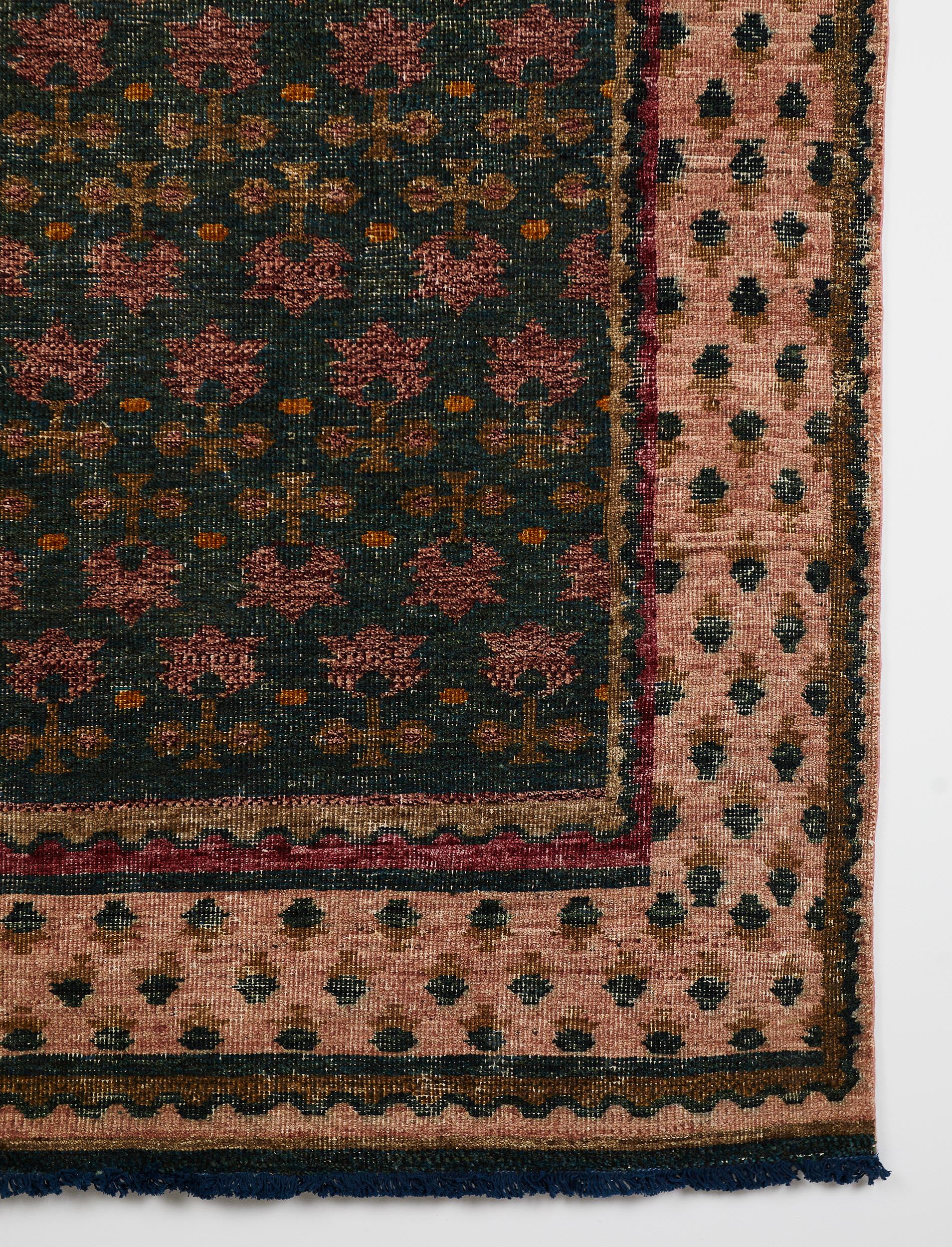The Bergamot Rug

A hand-knotted, 100% Ghazni Wool rug.

Made in Pakistan.

It was in the fall when we first visited the site for our recent hotel project, Wildflower Farms. We were struck by the vast open fields surrounding the property and the